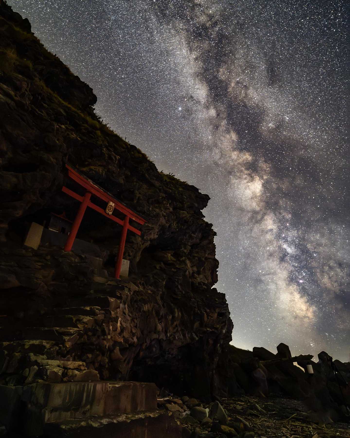 初山別金刀比羅神社 (天の川)の写真